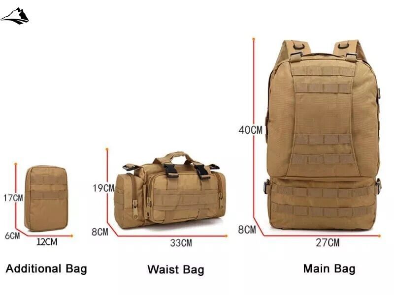 Рюкзак тактичний Smartex 3P Tactical 55 ST-002 army green VGST118 фото