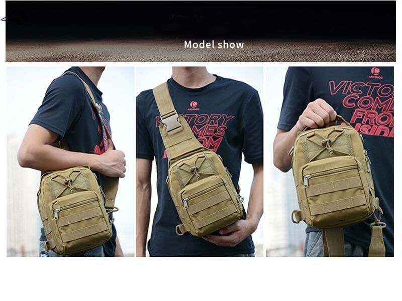 Сумка тактична через плече Smartex 3P Tactical 10 ST-060 army green VGST170 фото