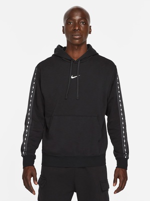 Кофта чоловічі Nike Fleece Pullover Hoodie, чорний, M DM4676-014 фото
