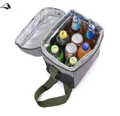 Ізотермічна сумка Naturehike L 23*17*28 см NH17B001-B Grey VG6927595720370 фото