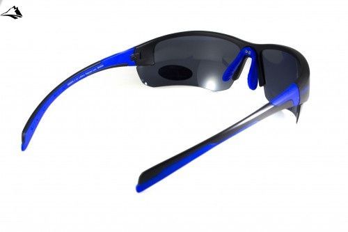 Окуляри поляризаційні BluWater Samson-3 Polarized (gray), чорні 4САМС3-20П фото