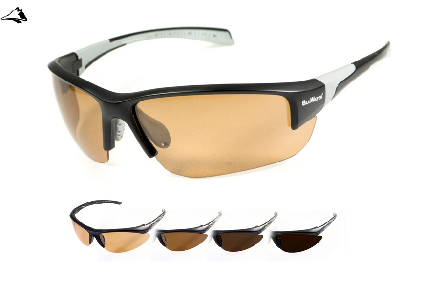 Фотохромные очки с поляризацией BluWater Samson-3 Polarized + Photochromic (brown), коричневые BW-SAM3-BR23 фото