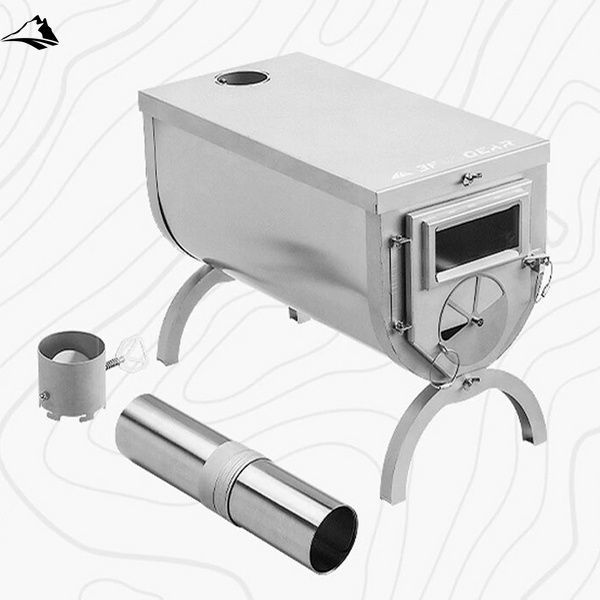 Піч дров'яна 3F Ul Gear Wood stove steel VG697091990814 фото