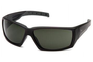 Окуляри захисні Venture Gear Tactical OverWatch Black (forest gray) Anti-Fog, чорно-зелені в чорній оправі 3ОВЕР-21 фото