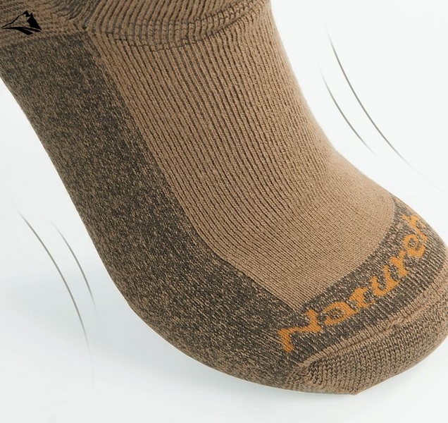 Шкарпетки Naturehike Merino Wool 2022 М 35-39 NH22WZ002 khaki VG6927595710296 фото