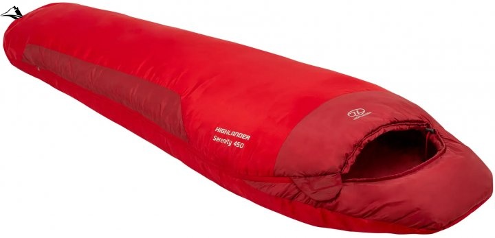 Спальний мішок Highlander Serenity 450/-10°C Red Left (SB187-RD) SVA925872 фото
