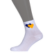 Шкарпетки Жовто-блакитні серця, білий, 36-40 CT6661 фото 2