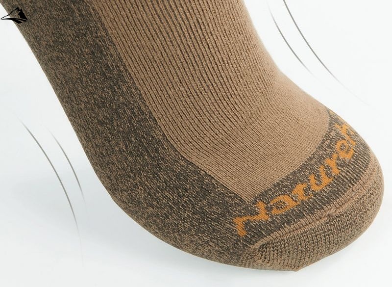 Шкарпетки Naturehike Merino Wool 2022 М 35-39 NH22WZ002 khaki VG6927595710296 фото
