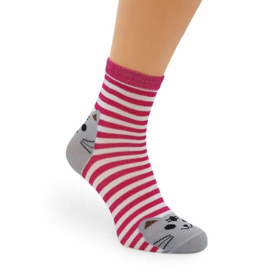 Шкарпетки гладкі, ТМ "Leostep", малиновий, 35-37 4002416125 фото