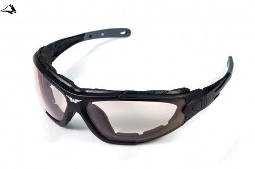 Окуляри фотохромні (захисні) Global Vision Shorty Photochromic (clear) Anti-Fog, фотохромні прозорі *** 1ШОРТ24-10 фото