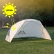 Тент кемпінговий Naturehike Beach tent & tarp 210T 65D polyester NH18Z001-P white VG6927595731901 фото 2