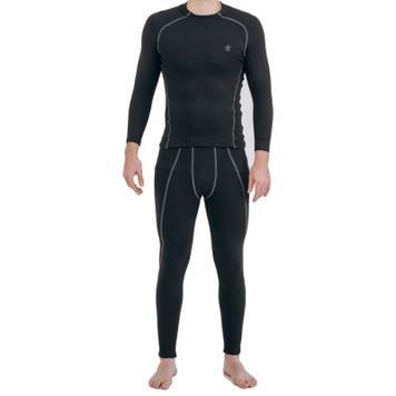 Термобілизна Marsava Merino Thermo Suit, чорний, S SS26675-s фото