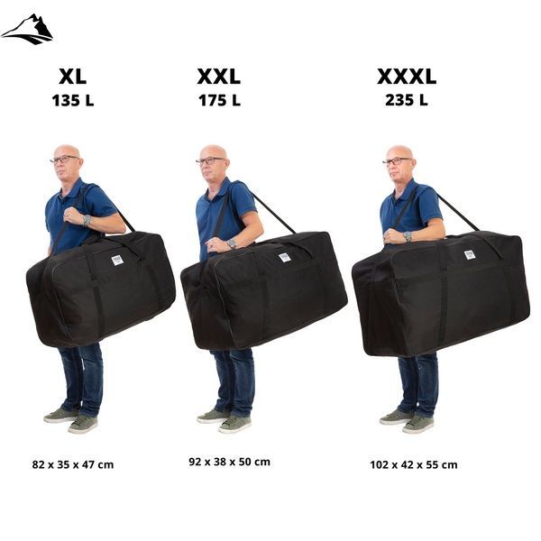 Сумка дорожня TravelZ Bag 175 Black (604347) SVA927294 фото
