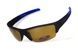 Окуляри поляризаційні BluWater Daytona-2 Polarized (brown) коричневі в чорно-синій оправі 4ДЕЙТ2-Г50П фото 1