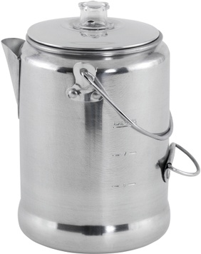 Кавоварка туристична Easy Camp Adventure Coffee Pot 1.4L Silver (680197) SVA928361 фото