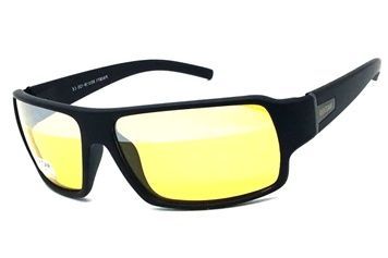 Окуляри для водія (антифари) Matrix-770871 polarized (yellow), жовті лінзи з дзеркальною смужкою МАТР0871C4 фото