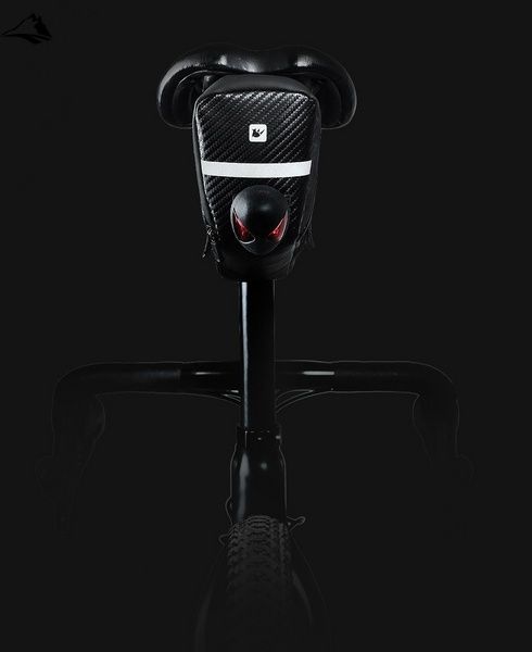 Велосумка підсідельна Rhinowalk 1л RK18558 Matte Black VGRW189 фото