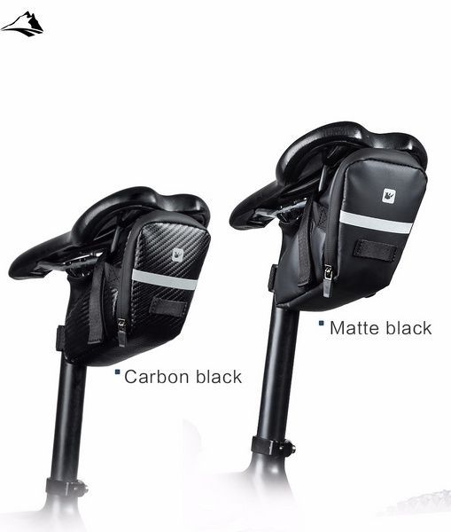 Велосумка підсідельна Rhinowalk 1л RK18558 Matte Black VGRW189 фото