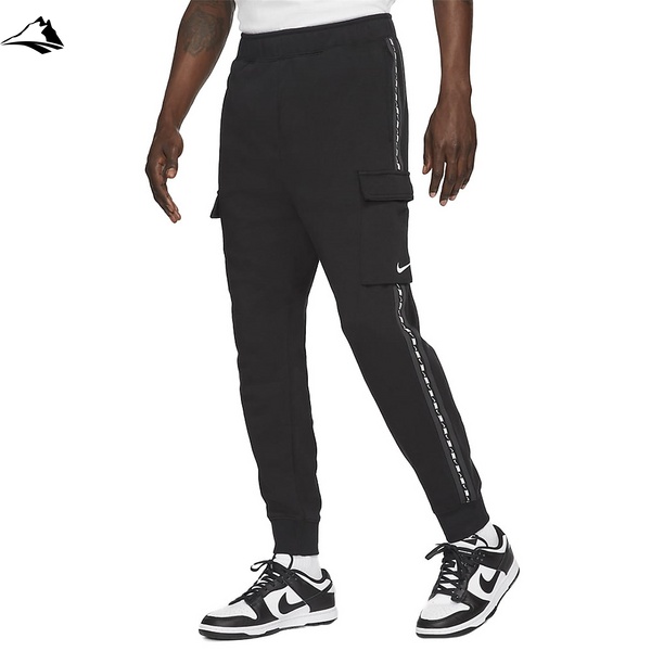 Брюки мужские Nike M Nsw Repeat Flc Cargo Pant, черный, L DM4680-014 фото