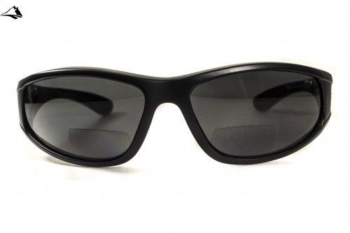 Окуляри біфокальні поляризаційні (захисні) BluWater Winkelman-2 polarized (+1.5 bifocal), (gray) чорні 4ВИН2БИФ-Д1.5 фото