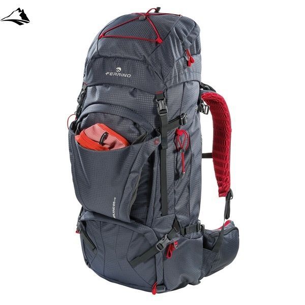 Рюкзак туристичний Ferrino Overland 50+10 Dark Grey (75670HCC) SVA926458 фото