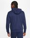 Кофта мужская Nike Paris Saint-Germain Gfa Fleece Hoodie, синий, M DN1317-410 фото 3