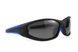 Окуляри поляризаційні BluWater Daytona-4 Polarized (gray) чорні з синіми дужками 4ДЕЙТ4-Г20П фото 7
