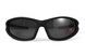 Окуляри поляризаційні BluWater Daytona-4 Polarized (gray) чорні з синіми дужками 4ДЕЙТ4-Г20П фото 2