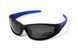 Окуляри поляризаційні BluWater Daytona-4 Polarized (gray) чорні з синіми дужками 4ДЕЙТ4-Г20П фото 5
