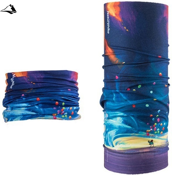 Багатофункціональна пов'язка Naturehike Magic headscarf NH17T020-J colourful balloon VG6927595722343 фото