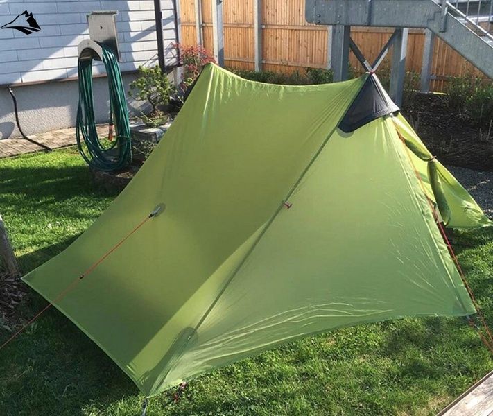 Намет 3F Ul Gear Lanshan 2 (2-місний) 15D nylon 3 season dark green VG6970919900156 фото