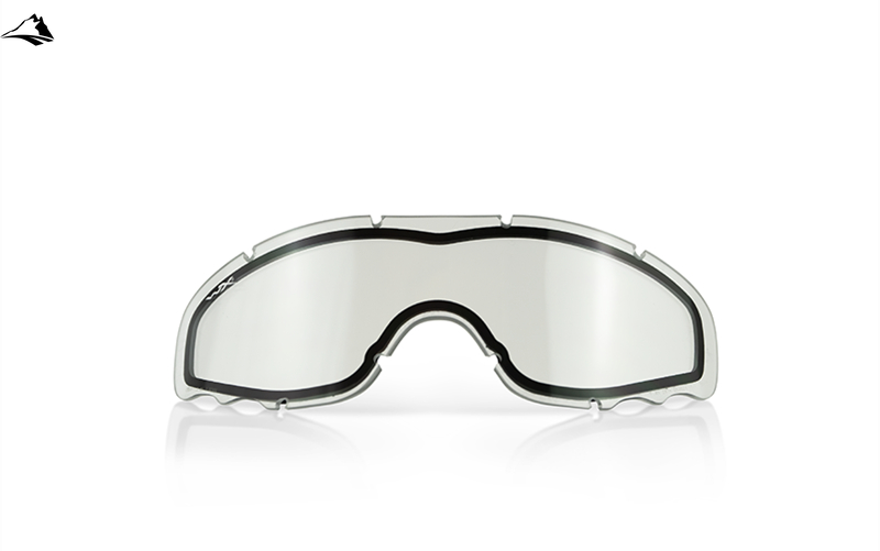 Окуляри маска Wiley X Spear Dual Lens Smoke/Clear/Rust Tan Frame SS28048 фото