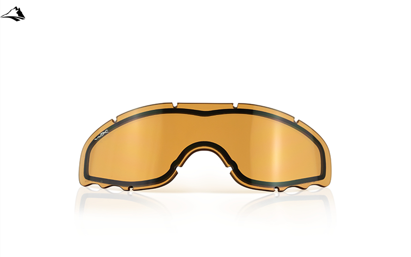 Окуляри маска Wiley X Spear Dual Lens Smoke/Clear/Rust Tan Frame SS28048 фото