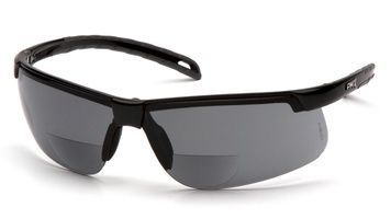 Окуляри Pyramex Ever-Lite Bifocal (gray +2.5) H2MAX Anti-Fog, біфокальні сірі з діоптріями PM-EV25-GR1M фото