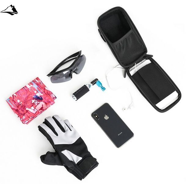Велосумка на кермо Rhinowalk Bike Phone 6.5 E001 Black VGRW164 фото