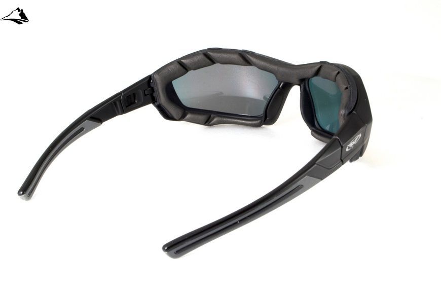 Окуляри захисні з ущільнювачем Global Vision Eyecon (G-Tech&trade; red), дзеркальні червоні 1EYECON-GTR фото
