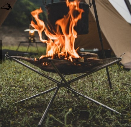 Чаша для багаття Portable Folding Burner Frame 20CJ Glamping NH20SK001 steel VG6927595749296 фото