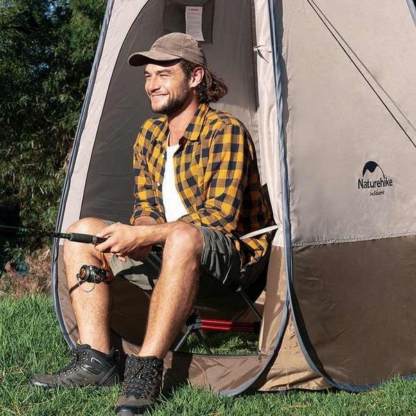 Намет санітарний Utility Tent 210T polyester NH17Z002-P brown VG6927595795934 фото
