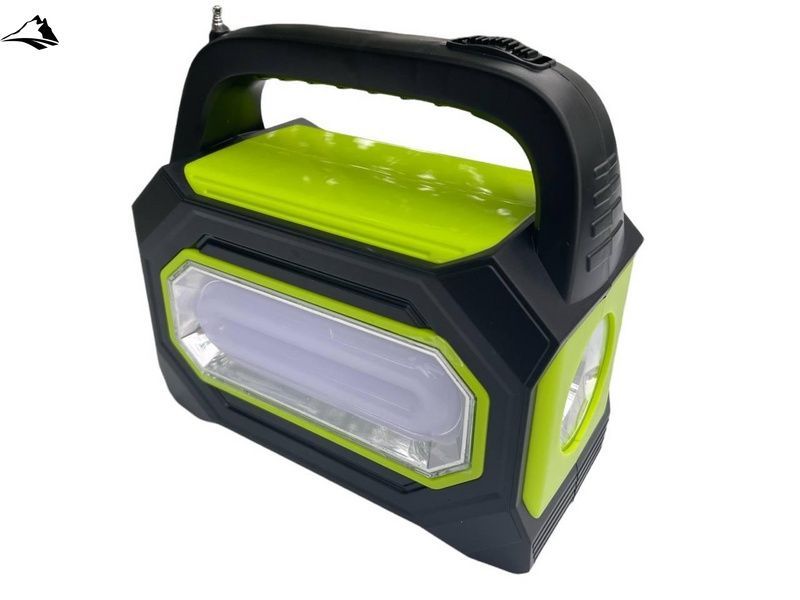 Сонячна станція ліхтар GDPlus GD-8073 + Power Bank + 3 ліхтарі, чорний, універсальний SS27680 фото