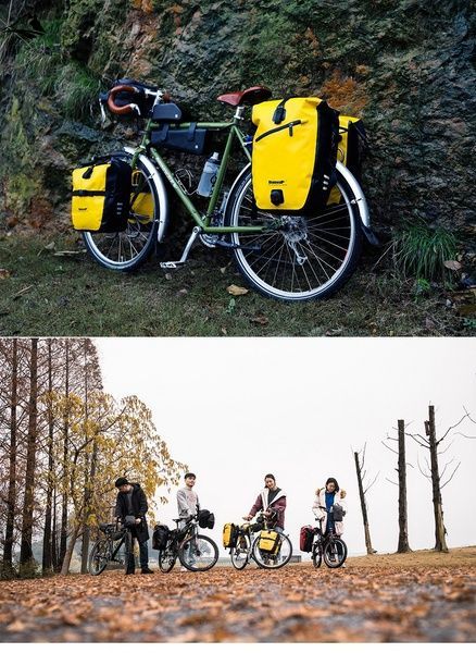 Гермосумка Rhinowalk 500D 20л RK19663 Yellow VGRW163 фото