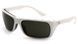Окуляри захисні Venture Gear Vallejo White (forest gray) Anti-Fog, сіро-зелені в білій оправі VG-VALLW-GR1 фото 1