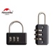 Мини-замок с кодом Naturehike Travel lock S-9D Naturehike NH20SJ001 black VG6927595742693 фото 2