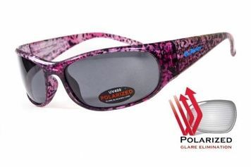 Окуляри поляризаційні BluWater Bahama-Mama Polarized (gray) чорні 4БАГА-20П фото