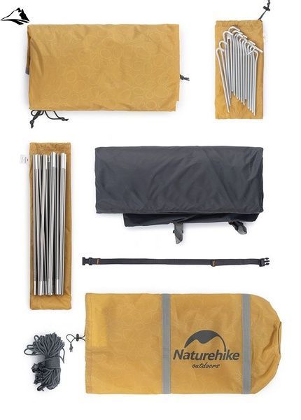 Намет Naturehike P-Series II (2-х місний) 210T 65D polyester Graphic NH18Z022-P green VG6975641887782 фото